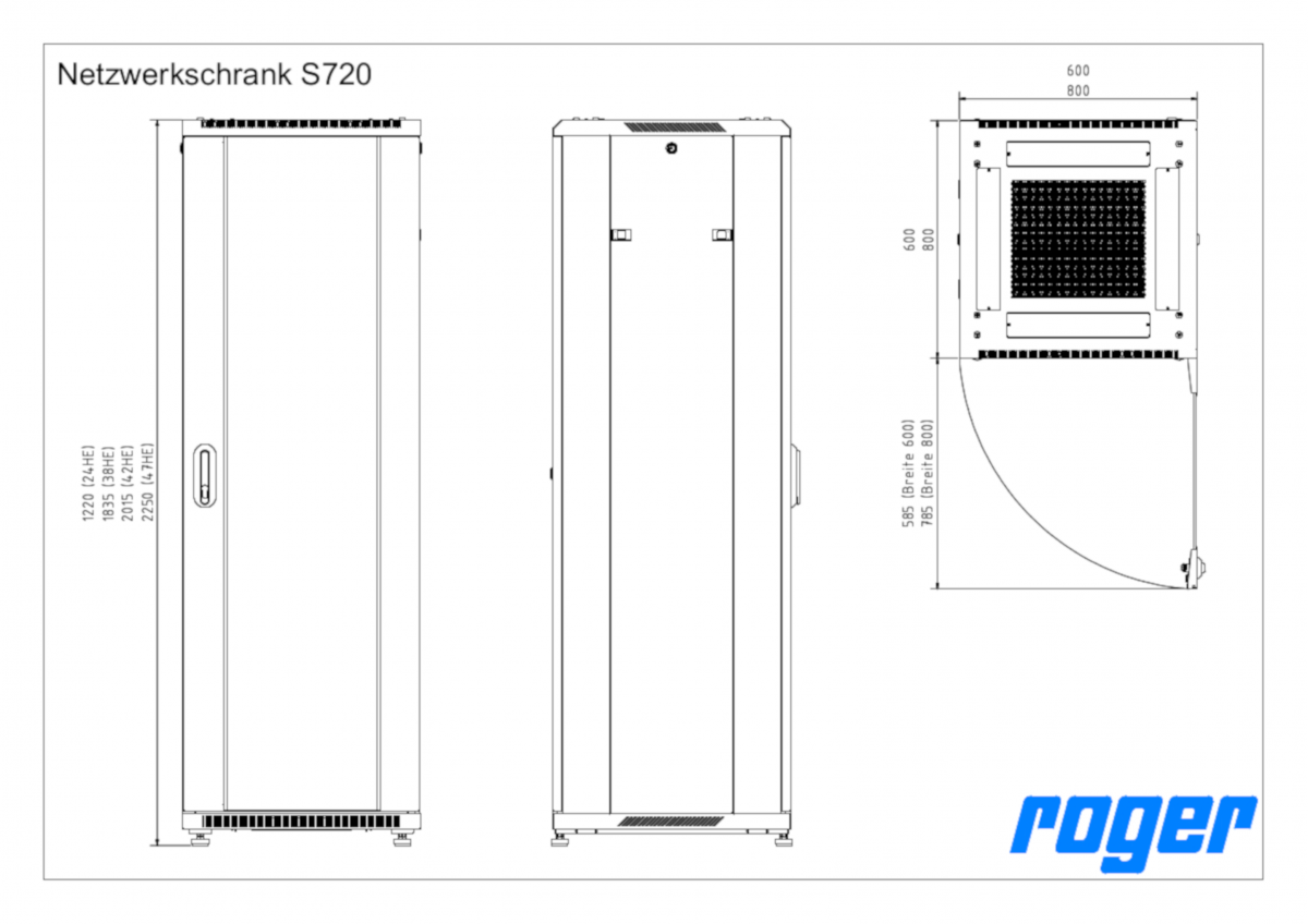 Netzwerkschrank S720