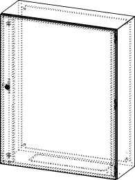 Gehäuse für Montageplatte 750x950mm Größe 800x1000x300mm