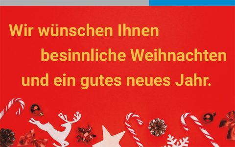 Weihnachtsgrüße 2026 des caleg.group