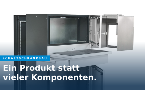 Integralbauweise im Schaltschrankbau: ein Produkt vereint Maschinengestell, Schaltschrank und Verkleidung – caleg-group
