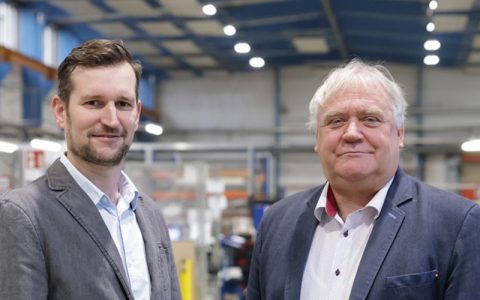 Führungswechsel Markus Garlich und Dieter Lubert